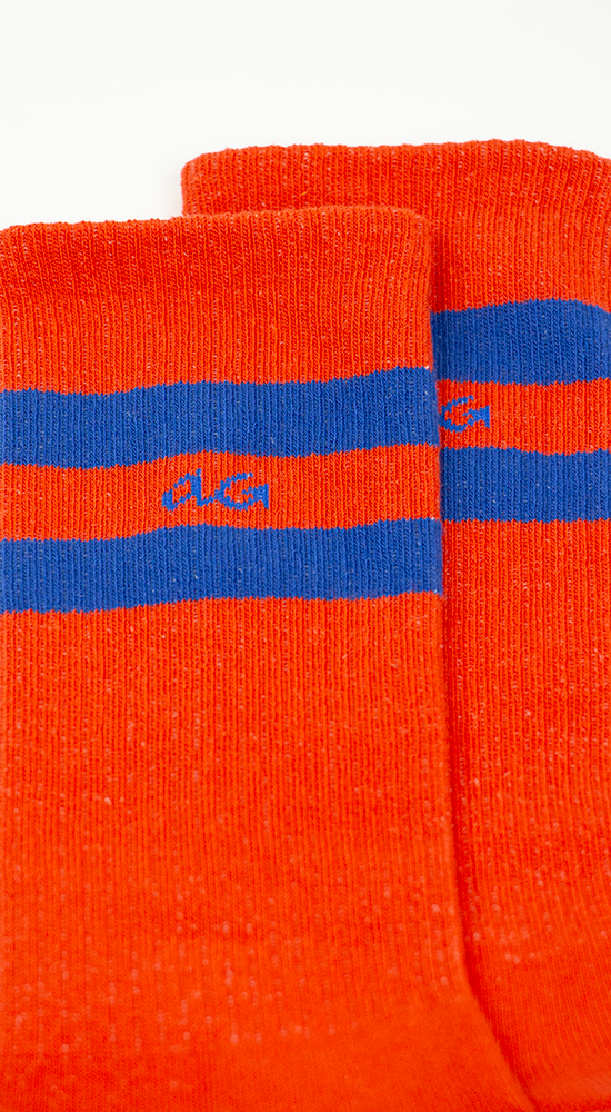 Athletic Organic Stripes | Blue