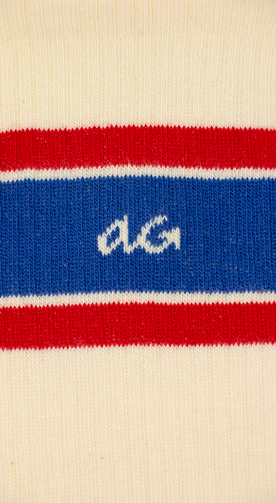 Athletic Vintage Stripes | Off White