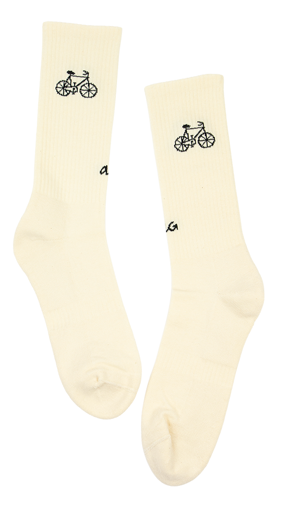 Athletic Outline Bike | Off White