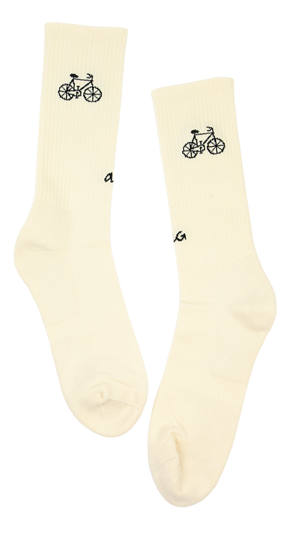 Athletic Outline Bike | Off White