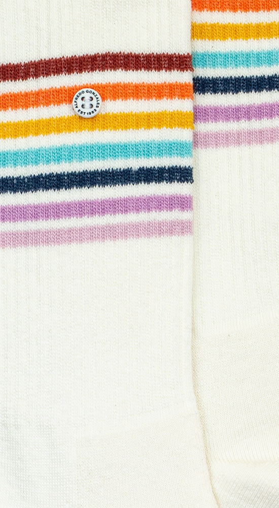 Athletic Rainbow Stripes | Off White