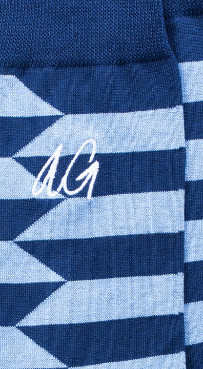 Don Offset Stripes | Navy