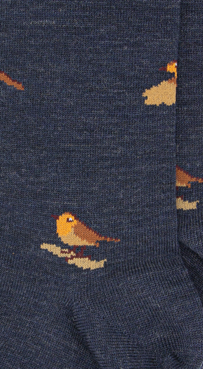 Roodborstje Merino Wool | Navy