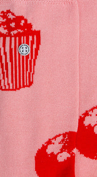 Roffa Mon Amour Icons Sock | Pink
