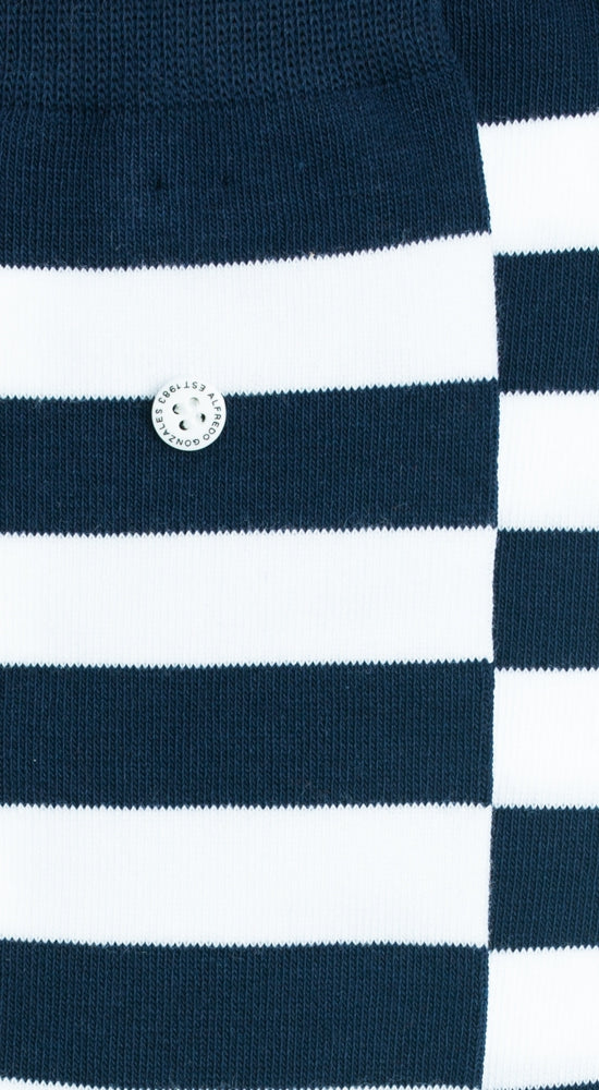 The Stripes Blue&White | Navy