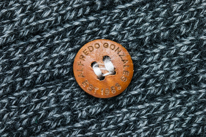 Twisted Wool Black/Grey | Black