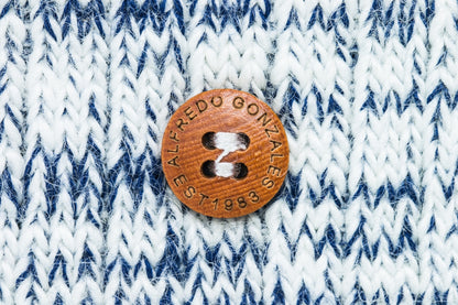 Twisted Wool Plain | Navy
