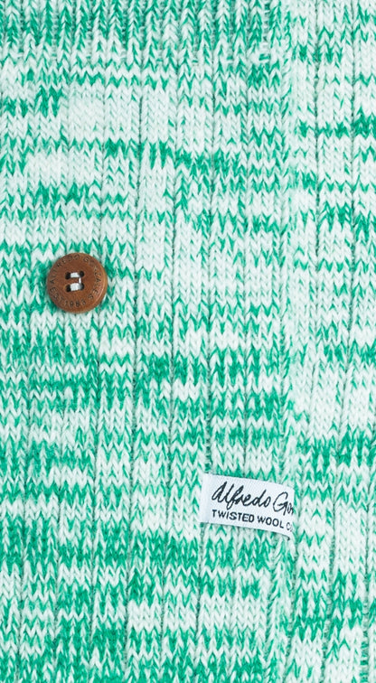 Twisted Wool Plain | Green