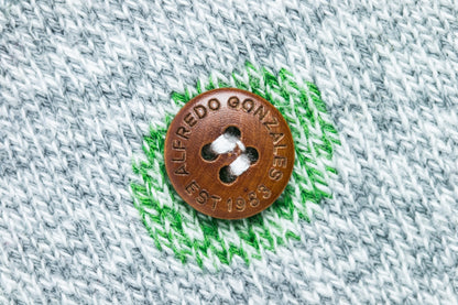 Twisted Wool Dots | Grey