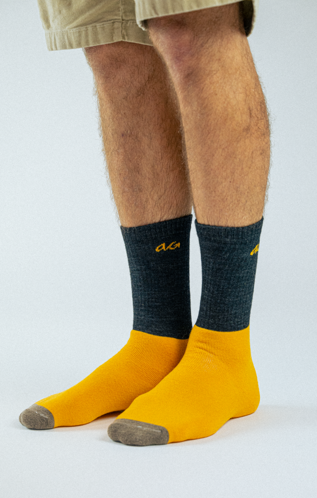 Merino Hike Booty | Yellow