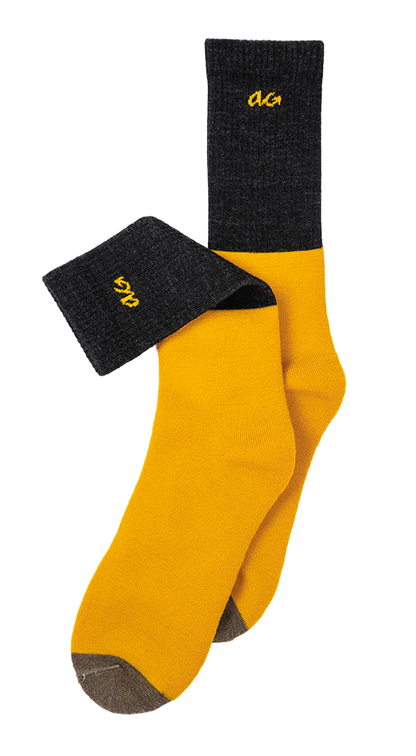 Merino Hike Booty | Yellow