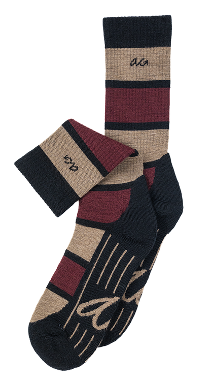 Merino Hike Patch | Bordeaux