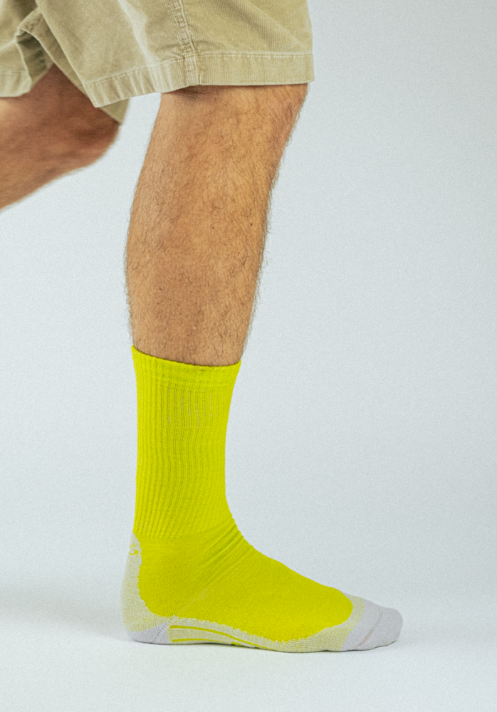 Merino Hike Plain | Citron