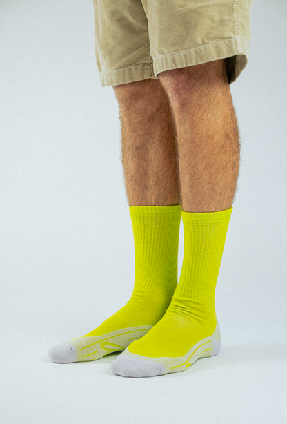 Merino Hike Plain | Citron
