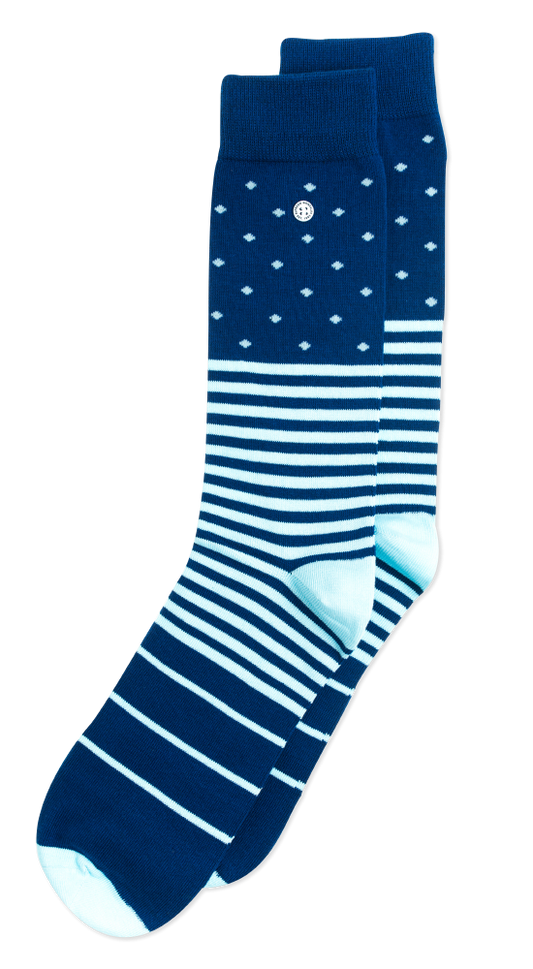 Dots & Stripes | Navy