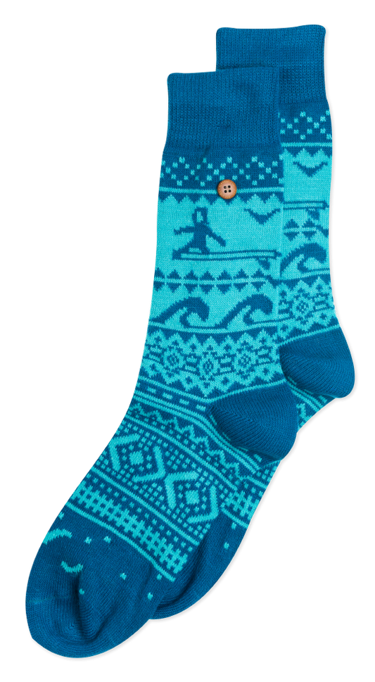 Northern Pixels Surf | Light Blue
