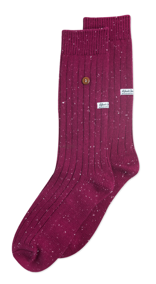 Speckled Cotton | Bordeaux