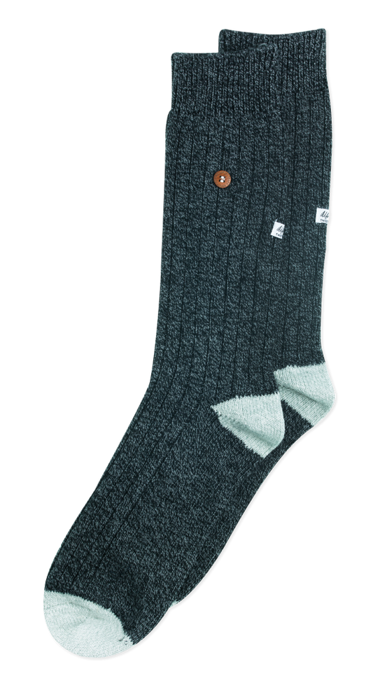 Twisted Wool Black/Grey | Black