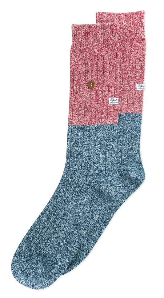Twisted Wool Two Tone | Navy