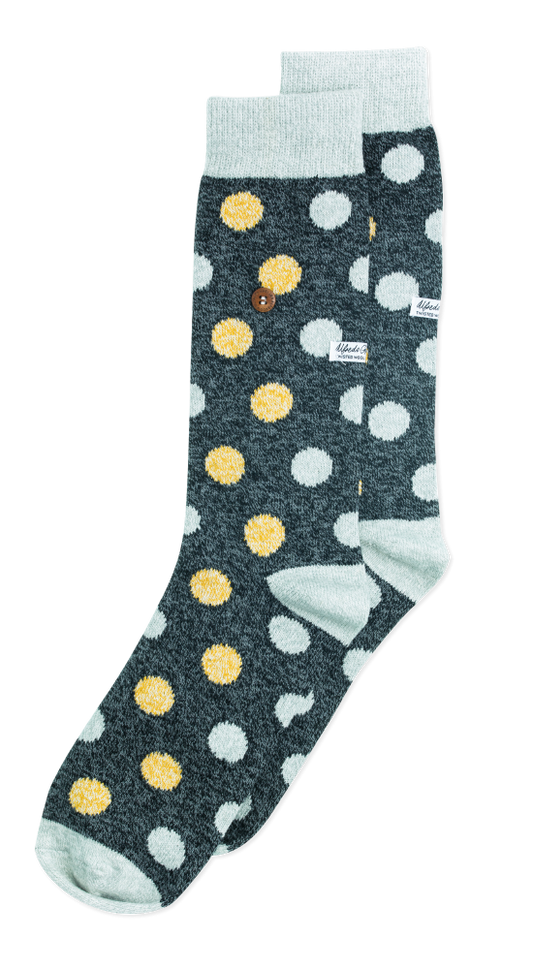 Twisted Wool Dots | Black