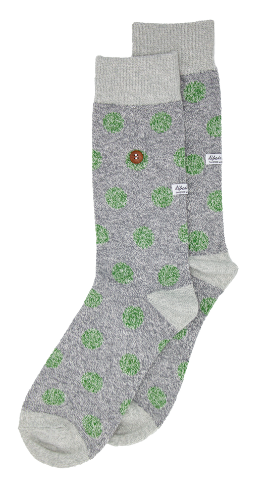 Twisted Wool Dots | Grey