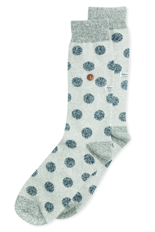 Twisted Wool Dots | Light Grey