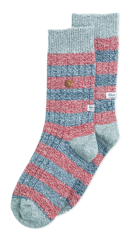 Twisted Wool Stripes | Red