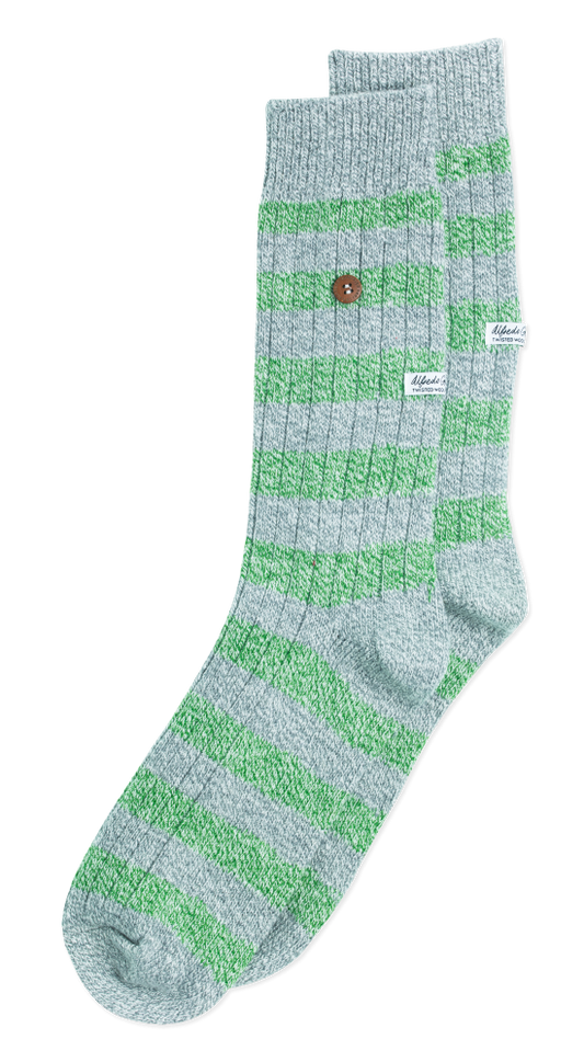 Twisted Wool Stripes | Grey
