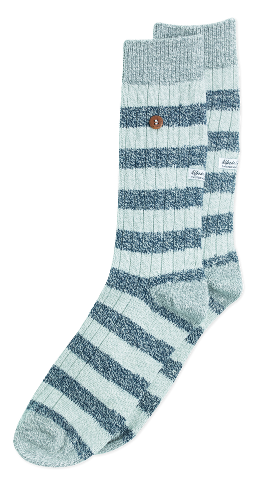 Twisted Wool Stripes | Light Grey