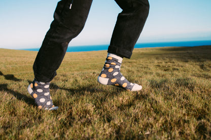 Twisted Wool Dots | Black
