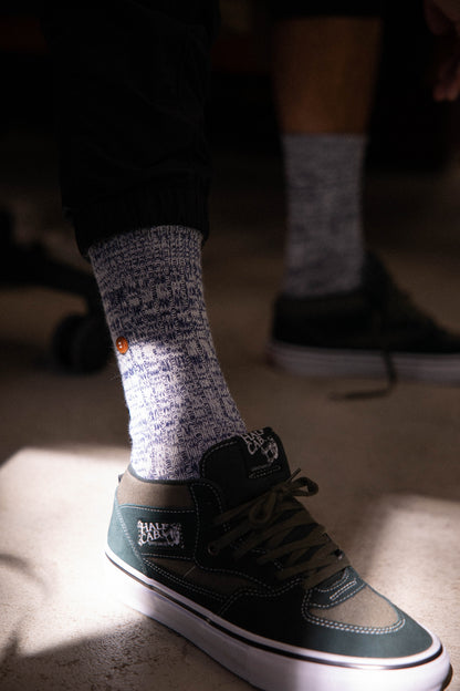 Twisted Wool Plain | Navy