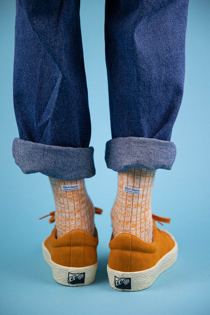 Twisted Wool Plain | Orange